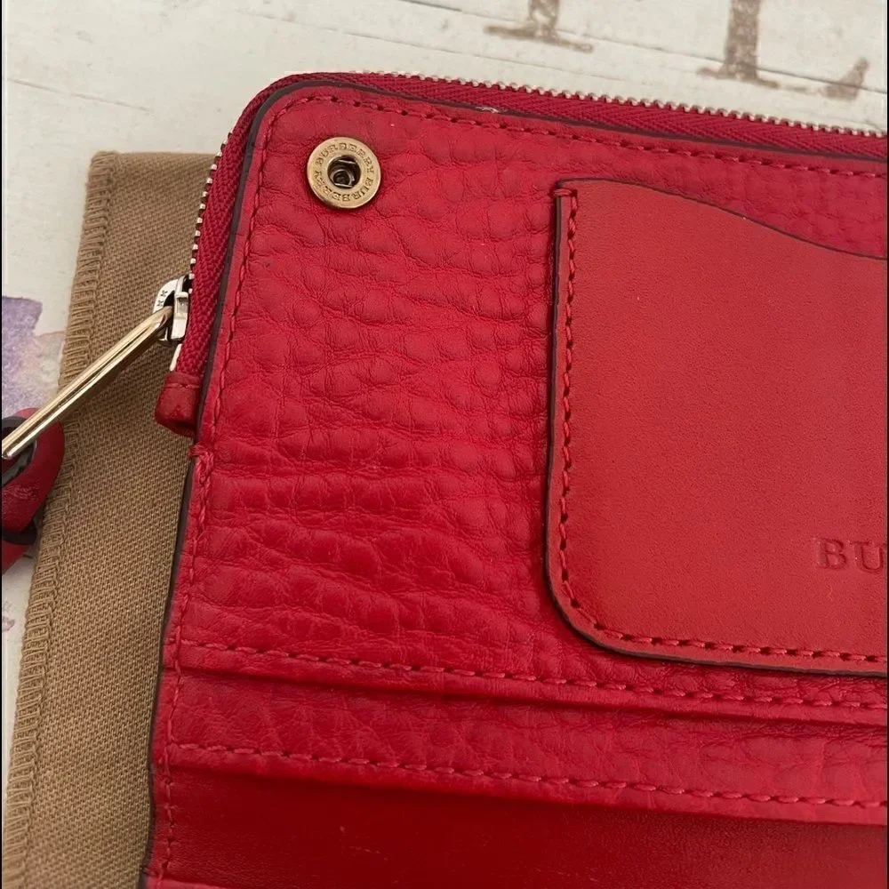 Burberry Leather canvas Wallet